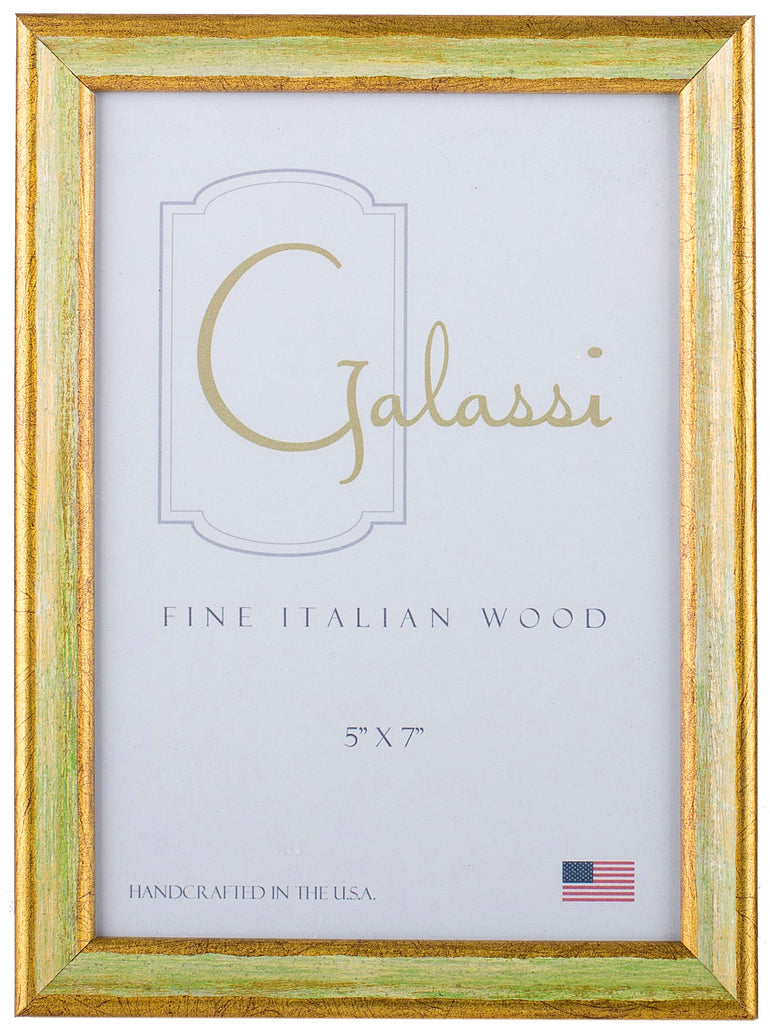 Frame Galassi  Traditional Green/Gold  8 x 10