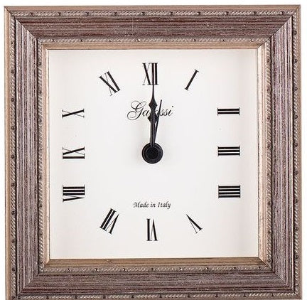 Alarm Clock Galassi  Silver with Thin Dotted Rope 3 x 4