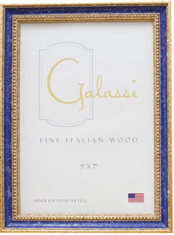 Frame Galassi  Lapis/Gold Audrey 5 x 7