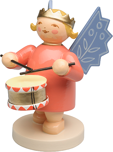 Wendt and Kuhn Angel wearing Crown with Drum