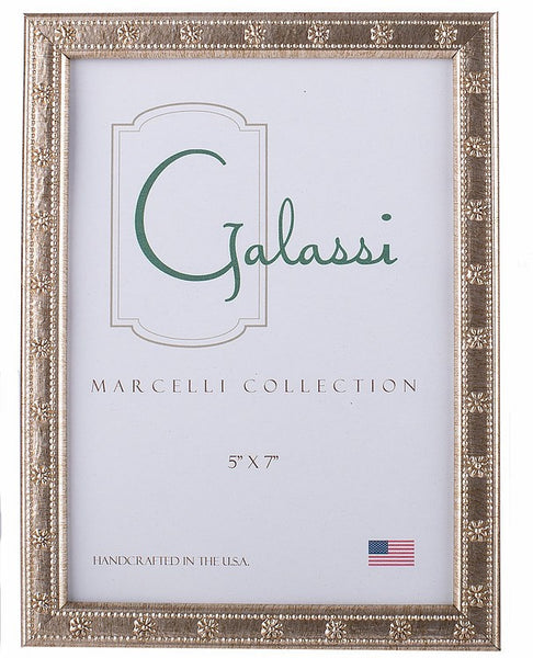 Frame Galassi Silver Daisy Wood