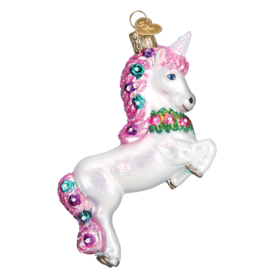 Old World Christmas Prancing Unicorn