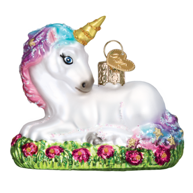 Old World Christmas Baby Unicorn