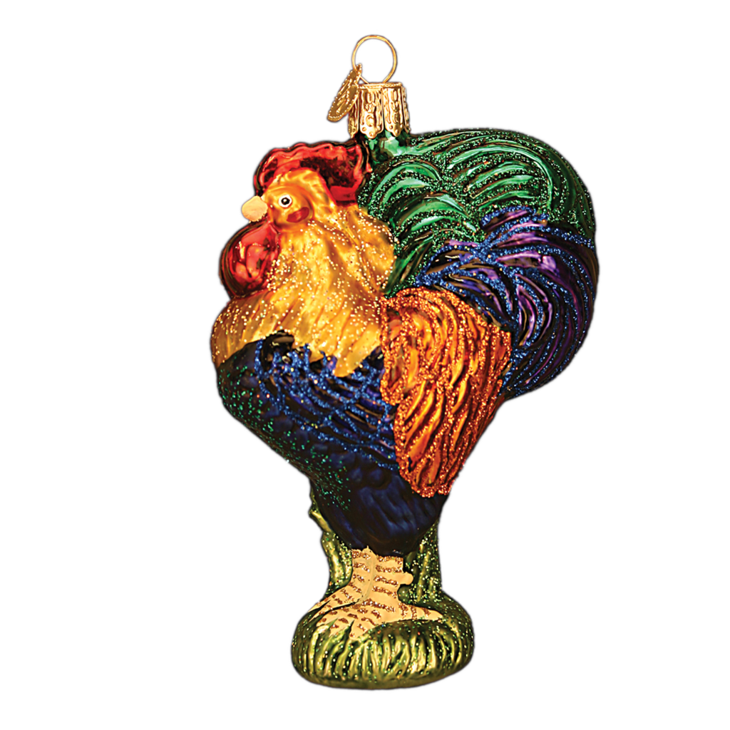 Old World Christmas Heirloom Rooster