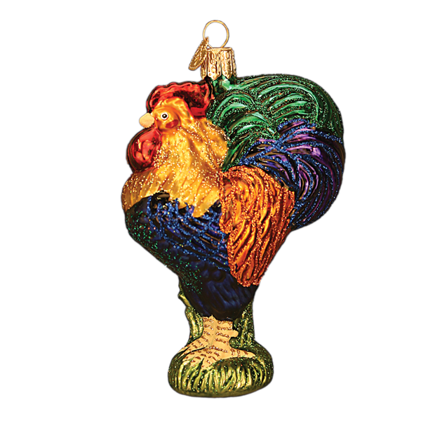 Old World Christmas Heirloom Rooster