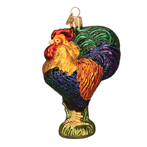 Old World Christmas Heirloom Rooster