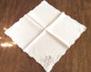 Placemats and Napkins:  Ecru Cut Work Linen