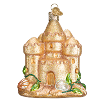 Old World Christmas Sandcastle. (discontinued)