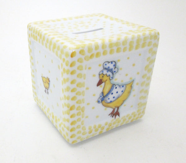 Ann Marie Murray Handpainted Mother Goose Bank