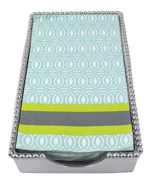 Mariposa Guest Towel Holder Lily Beaded