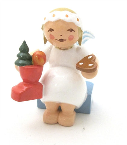 Snowflake Angel withSanta Boot