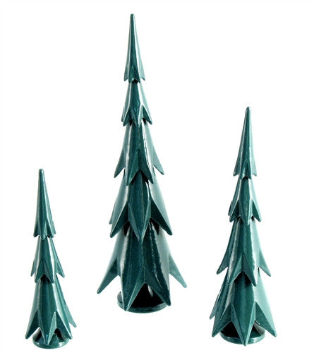 Ore mountain Pines Set of 3