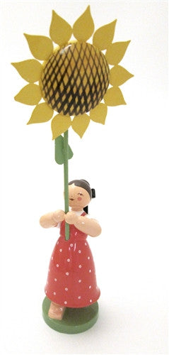 Girl with Sunflower