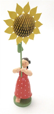 Girl with Sunflower