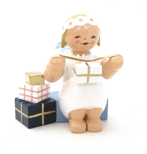 Snowflake Angel with Gifts
