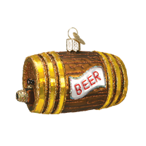 Old World Christmas Beer Keg