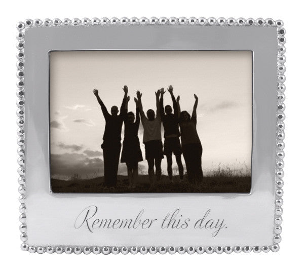 Mariposa Remember This Day Frame