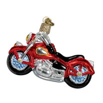 Old World Christmas Motorcycle