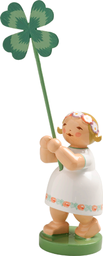 Wendt and Kuhn Girl with Four Leaf Clover