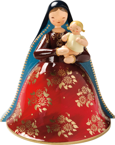 Wendt and Kuhn Hand painted Madonna and Child