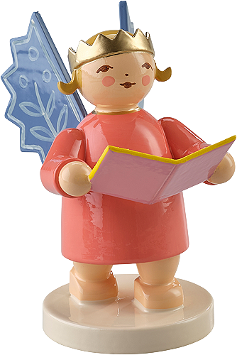 Wendt & Kuhn Angel wearing Crown with Book