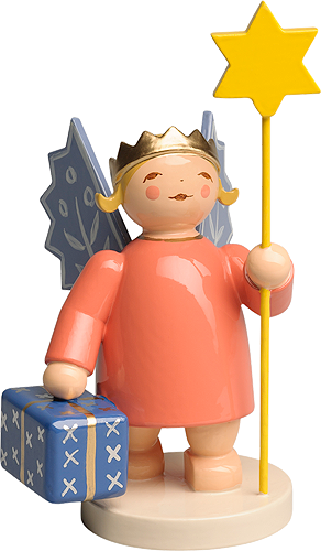 Wendt and Kuhn Angel wearing Crown with Star and Present