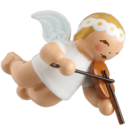 Little Suspended Angel with Violin (tree ornament)