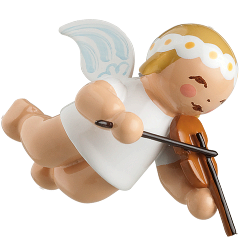 Little Suspended Angel with Violin (tree ornament)