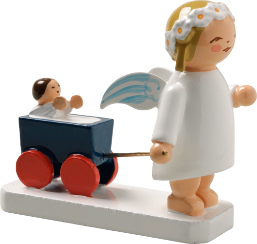 Wendt and Kuhn Marguerite Angel with Doll Carriage