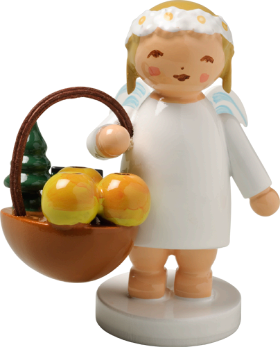 Wendt and Kuhn Marguerite Angel with Basket of Apples