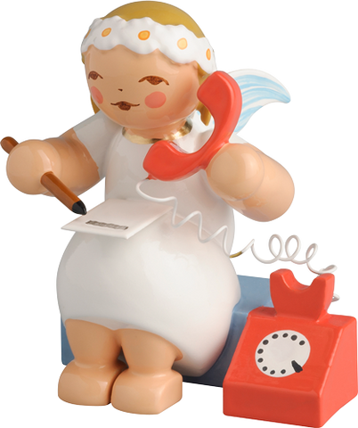 Wendt and Kuhn Marguerite Angel with Telephone, sitting