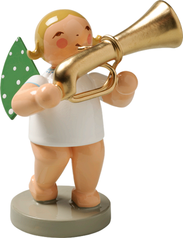 Wendt and Kuhn Grunhainichen Angel with Tuba