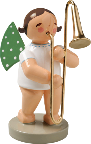 Wendt and Kuhn Grunhainichen Angel with Trombone