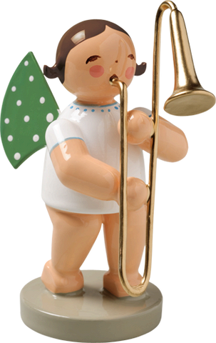 Wendt and Kuhn Grunhainichen Angel with Trombone
