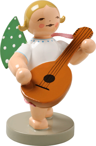 Wendt and Kuhn Grunhainichen Angel with Lute
