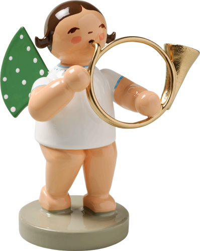 Wendt and Kuhn Grunhainichen Angel with Bass Horn