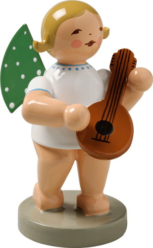Wendt and Kuhn Grunhainichen Angel with Mandolin
