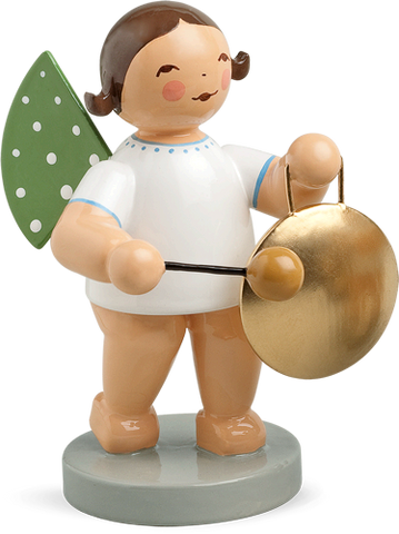 Wendt and Kuhn Grunhainichen Angel with Gong