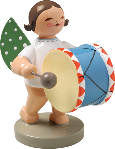 Wendt and Kuhn Grunhainichen Angel with Bass Drum
