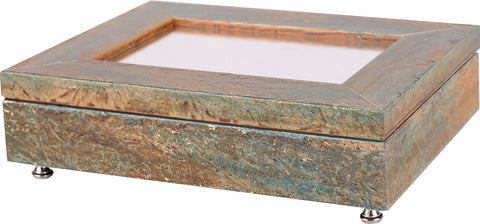 Jewelry Box Teal Stone