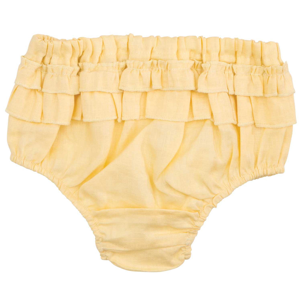 Yellow Linen Bloomers