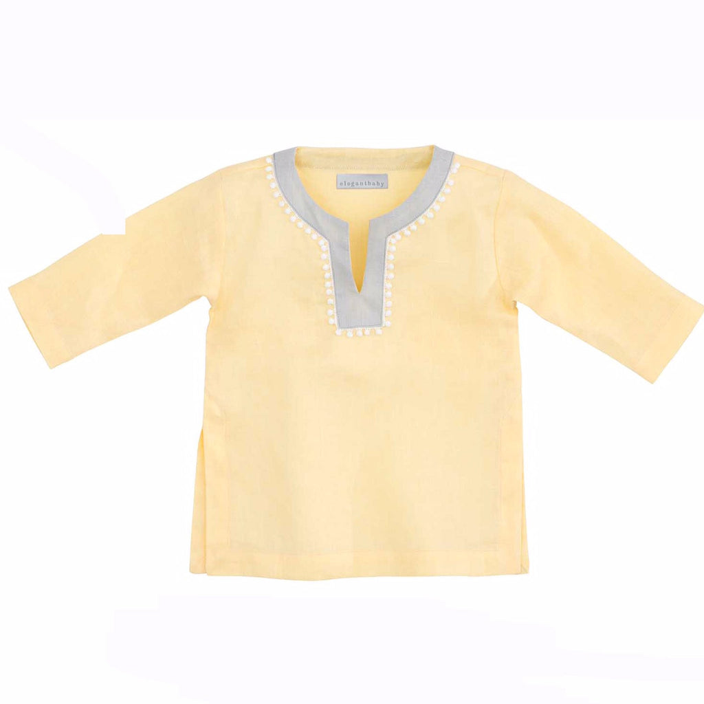 Yellow Linen Tunic
