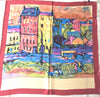 100% Silk Reproduction Painting Scarf