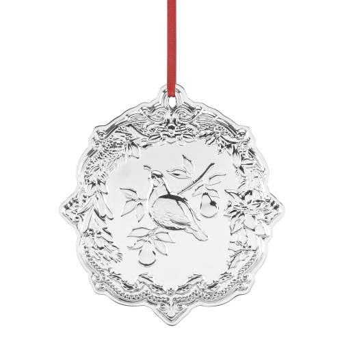 Ornament:  Sterling Silver Partridge in a Pear Tree