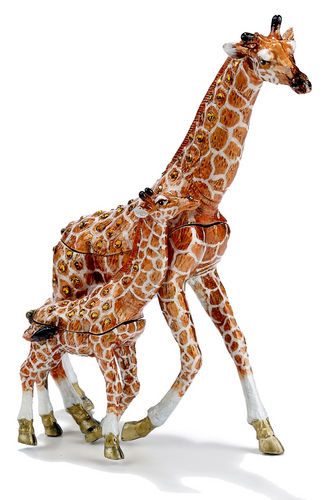 Kubla Craft Giraffe and Baby Box
