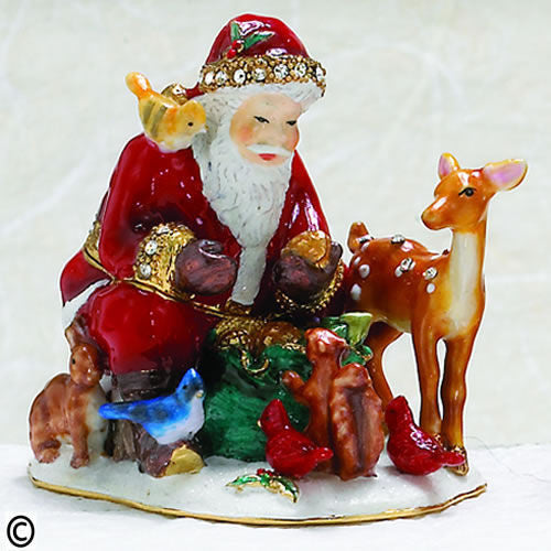 Kubla Craft Santa with Animals Box