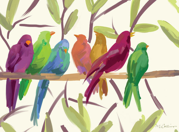 Harboard Placemat:  Flock Together