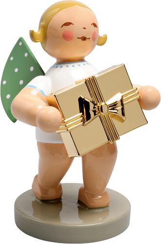 Well wisher Angel with Gift