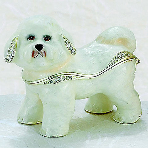 Kubla Crafts Bichon Frise Box