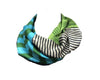 Harshita Infinity Scarf Black and White Stripe